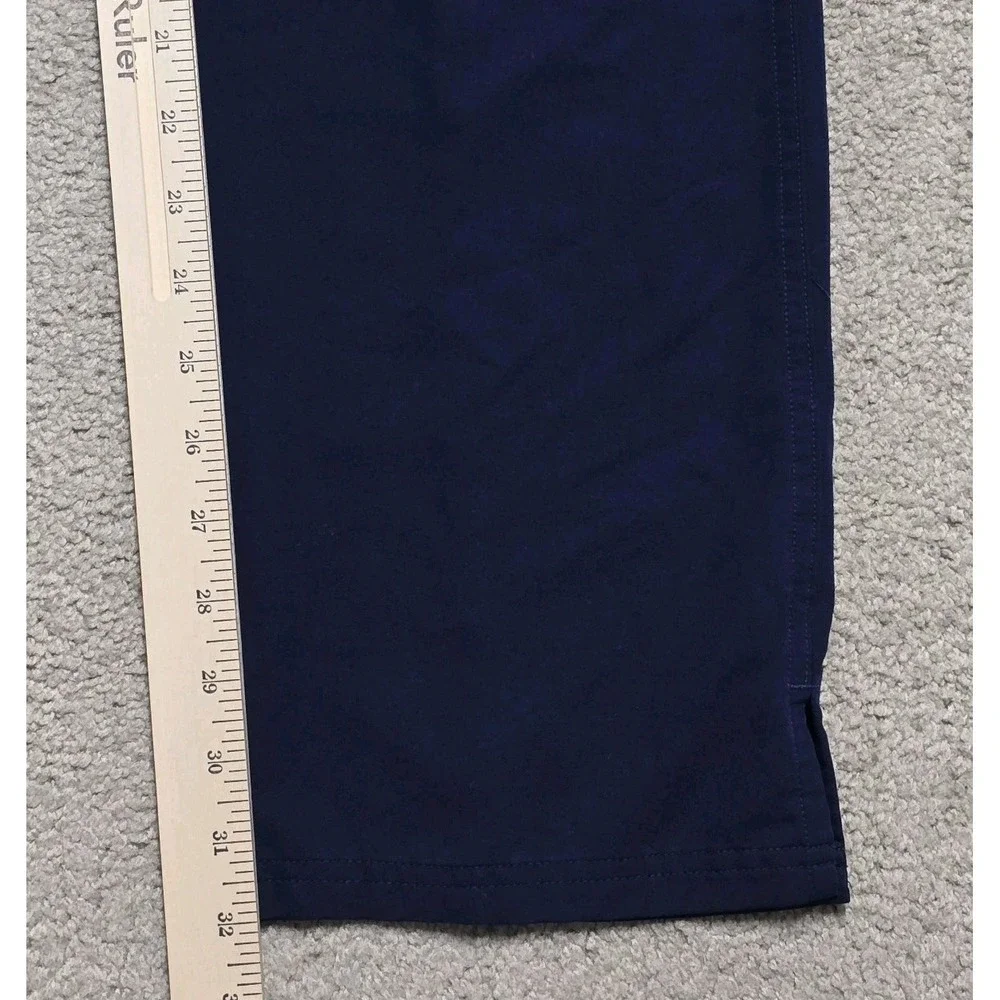 FIGS Catarina One-Pocket Scrub Top & Kade - Cargo Scrub Pants Navy Sz Medium